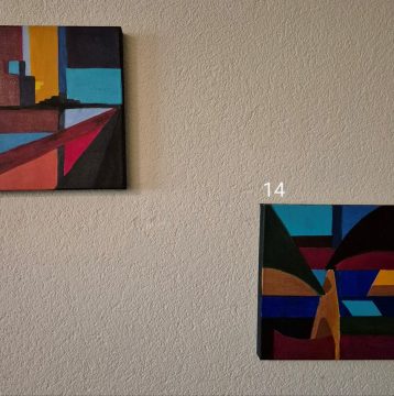 Silence, Les Bâtisseurs｜30 X 30 chacun｜350 CHF chacun
