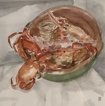 Les étrilles| 38 X 40| 580 CHF